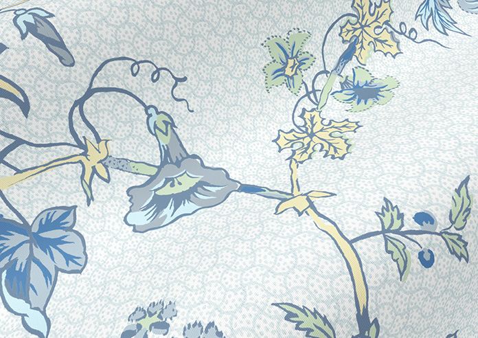 Laura Ashley Rambling Rector, Blue Sky - Roller Blind - Image 4